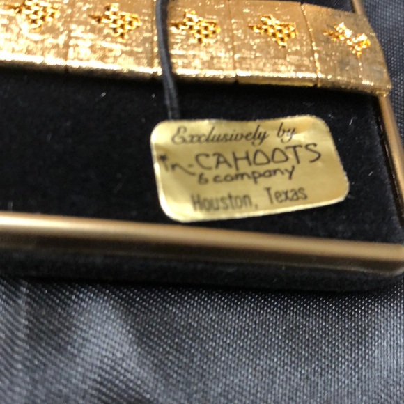 Texas gold bracelet by Cahoots of Houston - Picture 4 of 4